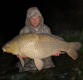 Rick with a 40lb Common part of a monumental 4 fish catch!
